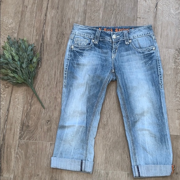 Rock Revival Denim - Rock Revival Capri jeans Rock Revival Denim - Rock Revival Capri jeans